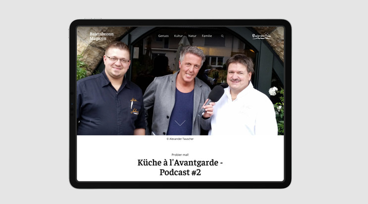 Zum Baiersbronn Onlinemagazin – Podcast Radioreise Teil 2 Restaurant Schlossberg