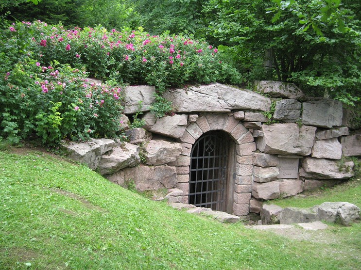 Der Eingang zum Bergwerk in Dornstetten