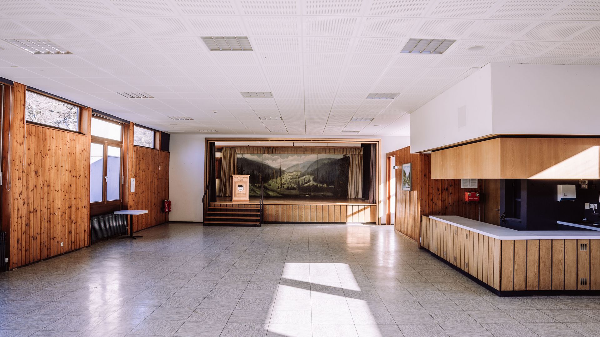 Saal Reichenbachhalle Klosterreichenbach