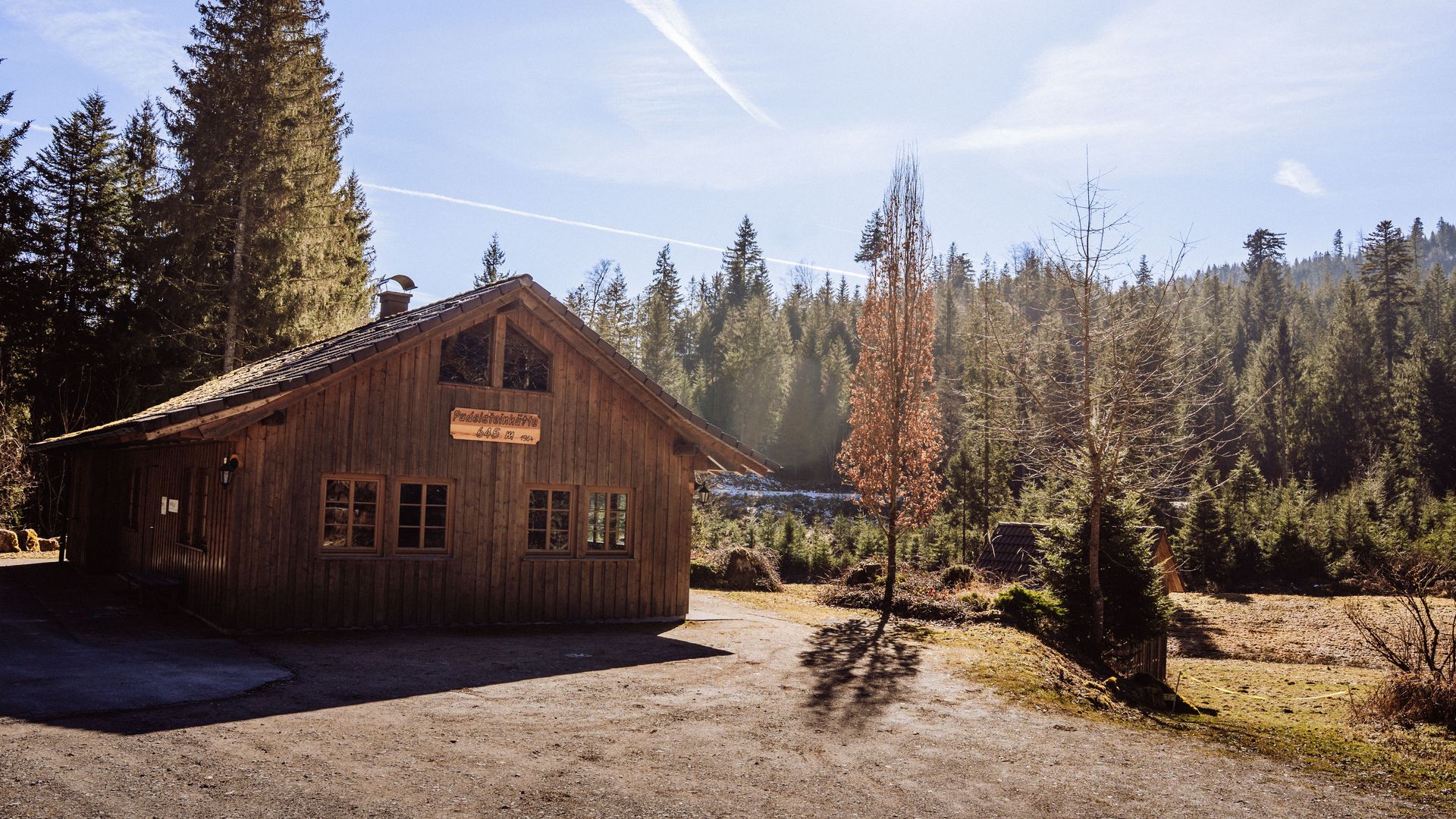 Außenansicht Pudelsteinhütte in Baiersbronn-Tonbach