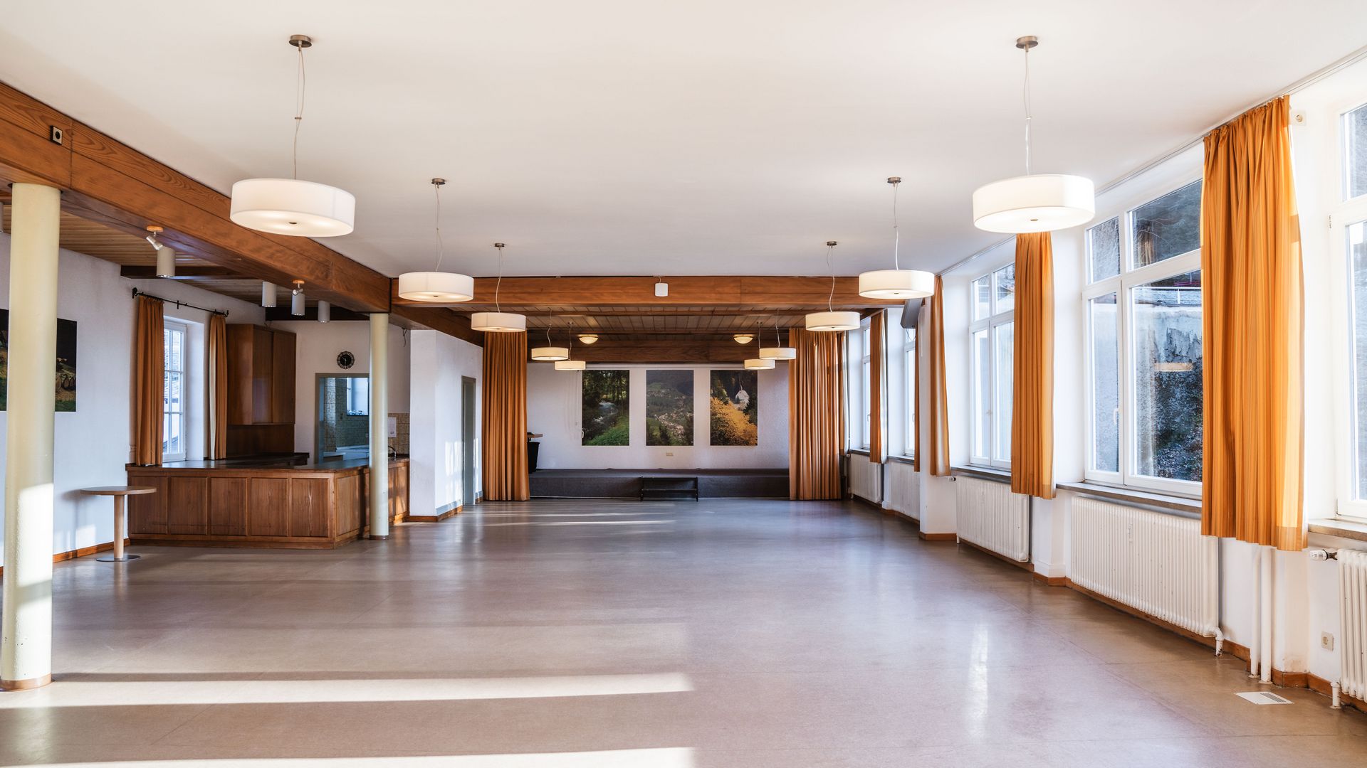 Großer Saal im Haus des Gastes in Tonbach