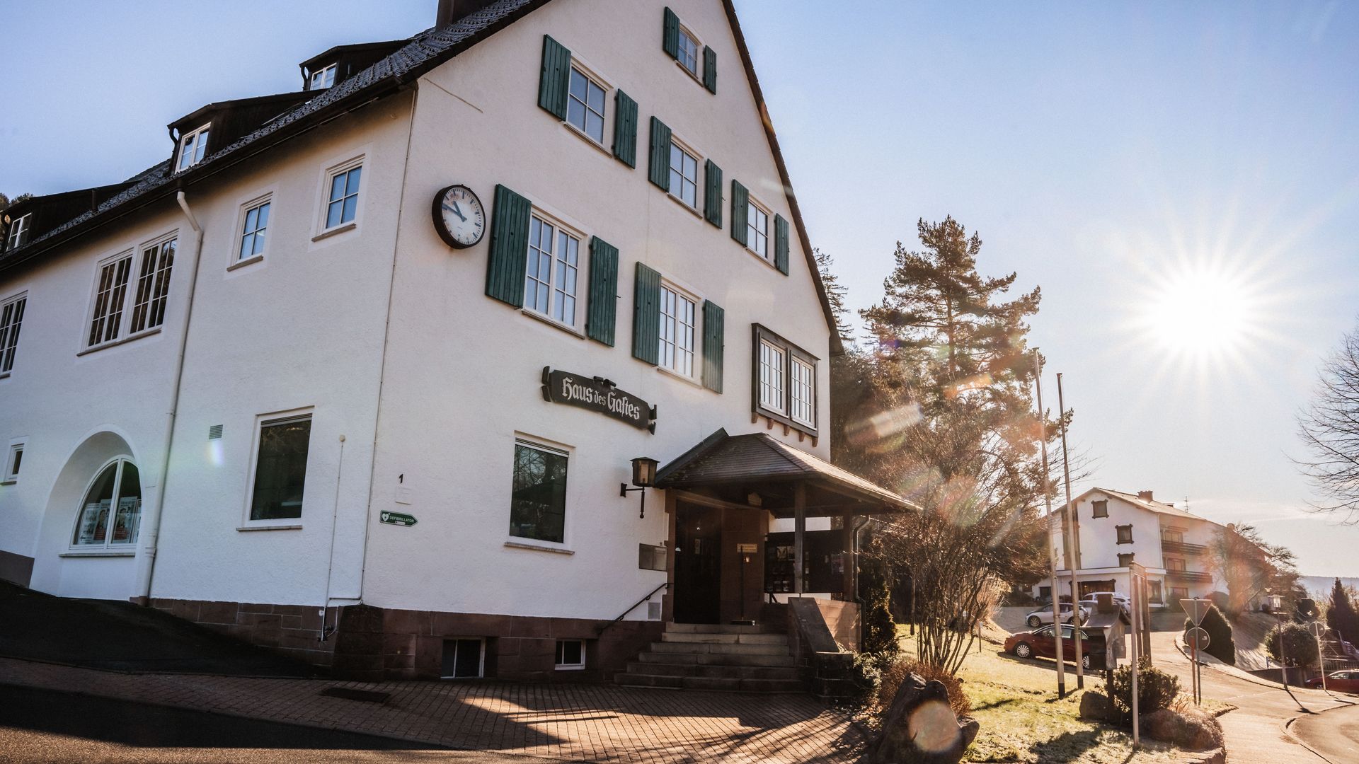 Außenansicht Haus des Gastes Tonbach