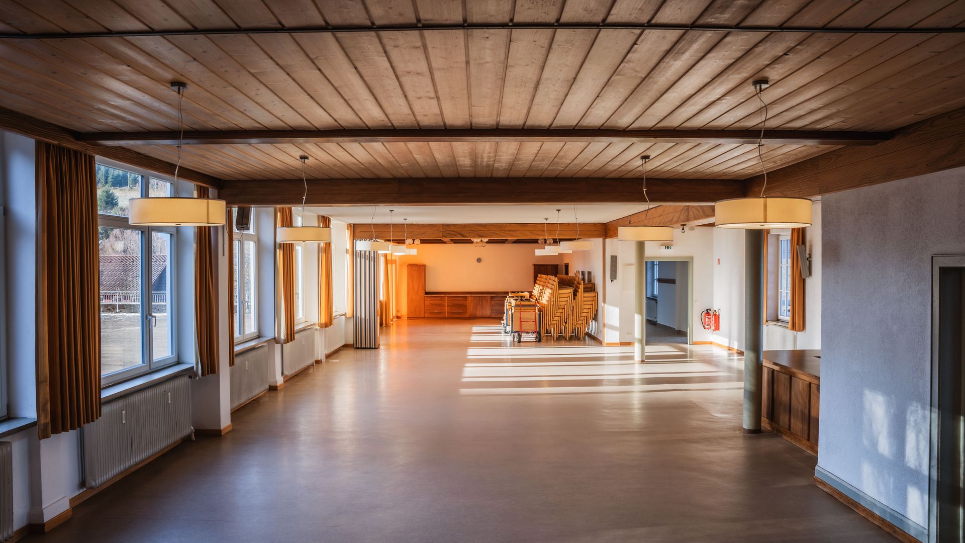 Großer Saal im Haus des Gastes in Tonbach