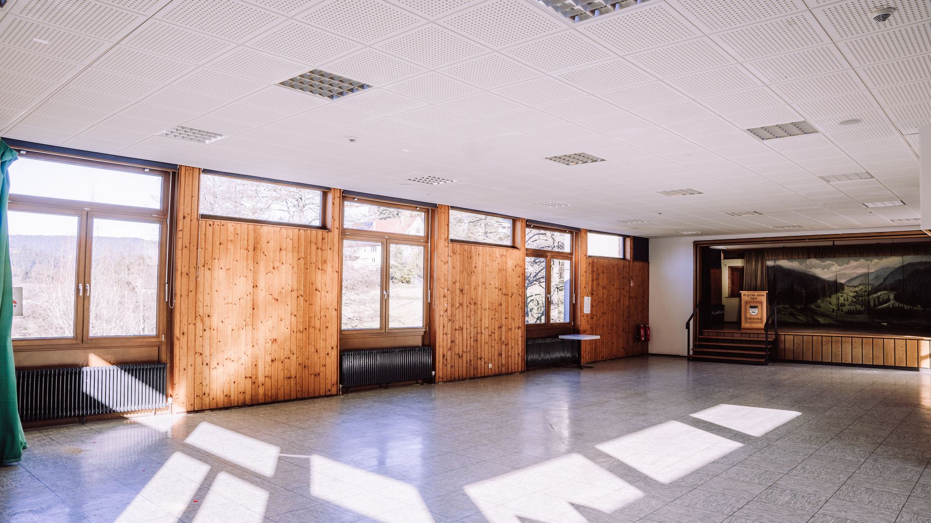 Saal Reichenbachhalle Klosterreichenbach