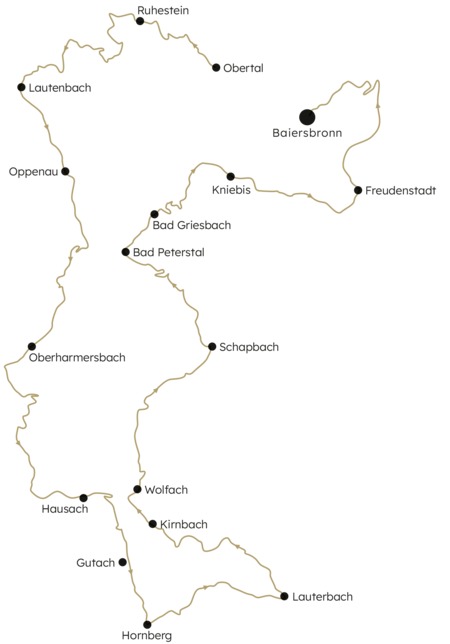 Streckenplan Samstag