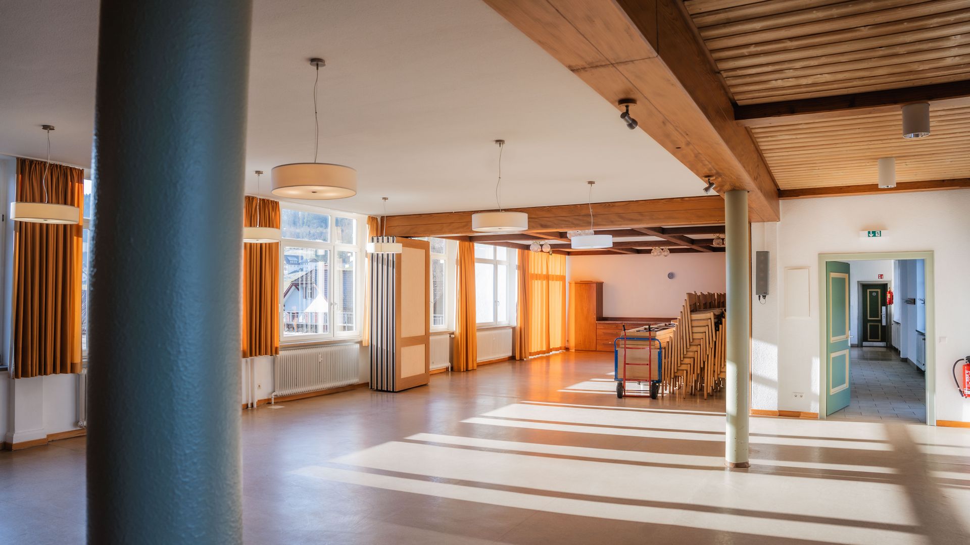 Großer Saal im Haus des Gastes in Tonbach