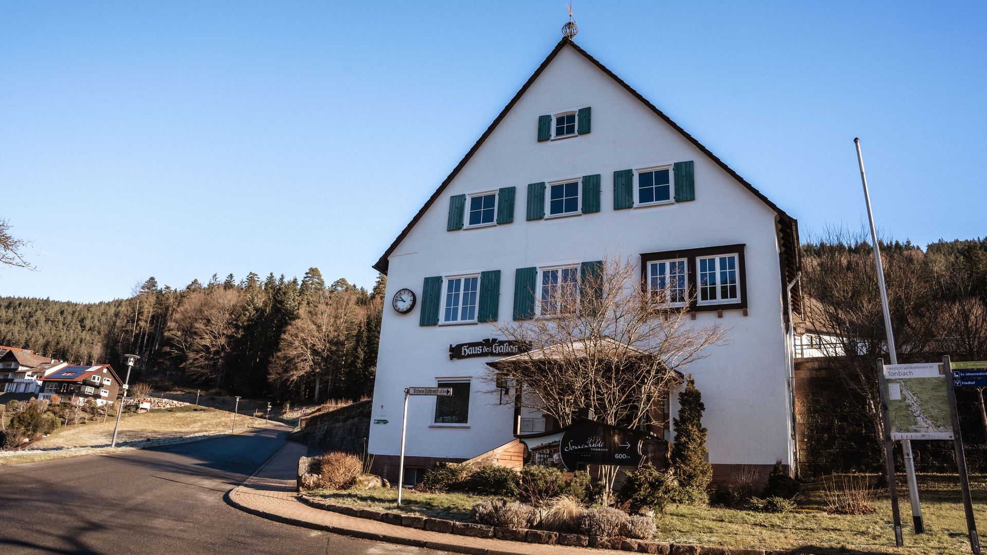 Außenansicht Haus des Gastes Tonbach