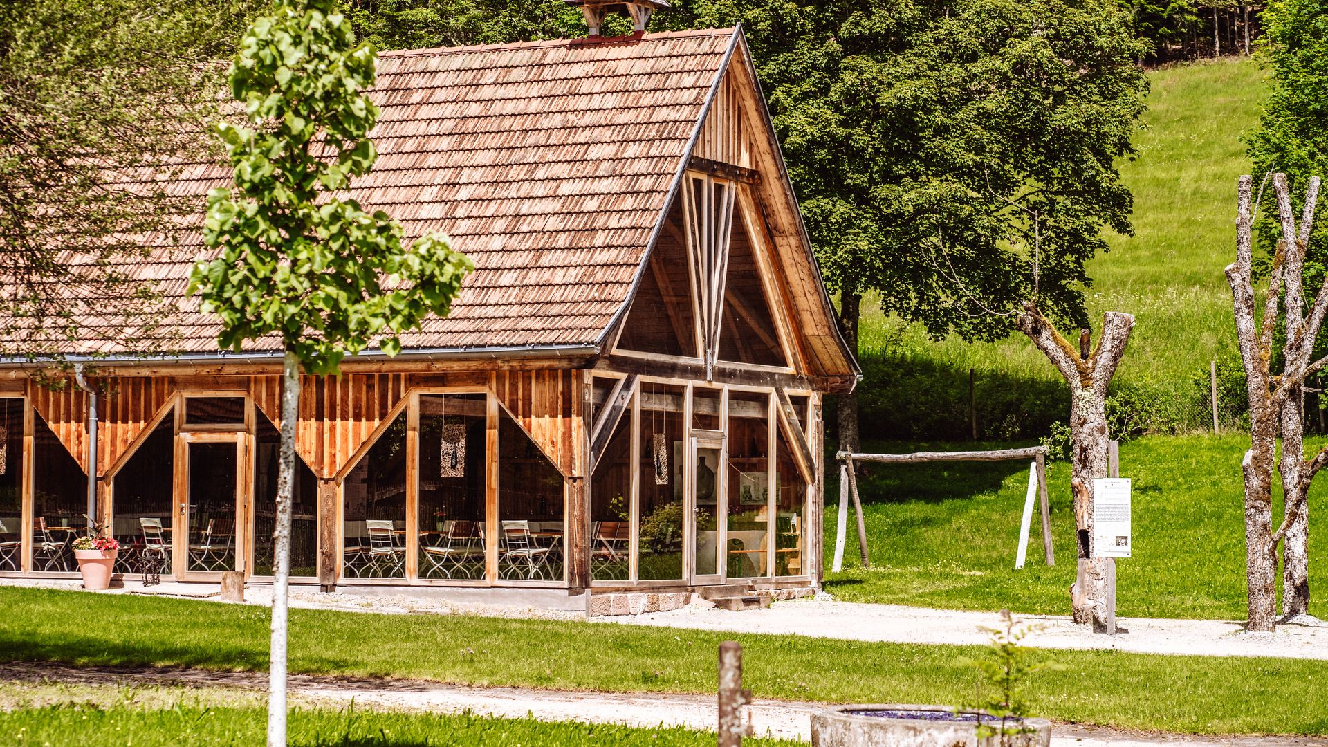 Schuppen im Kulturpark Glashütte Buhlbach