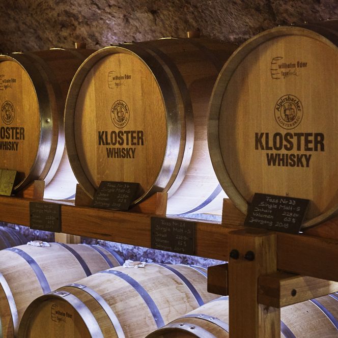 Brennereianlage des Kloster Whiskys