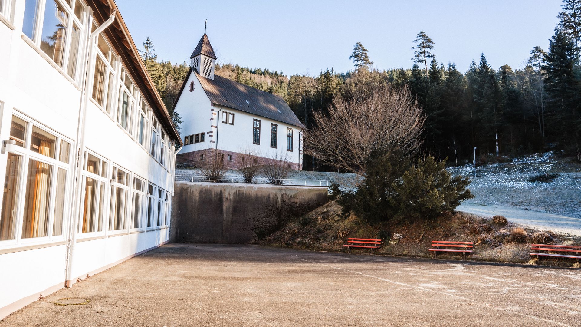 Terrasse im Haus des Gastes in Tonbach