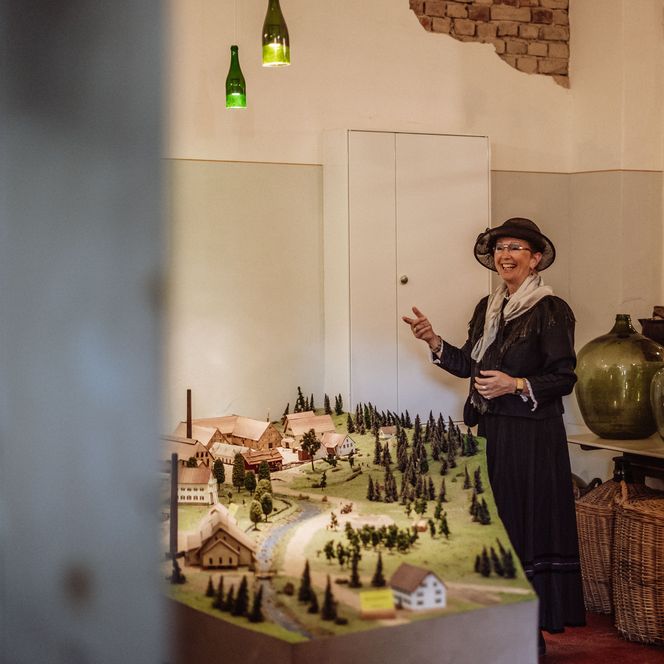 Ambienteführung im Kulturpark Glashütte in Buhlbach